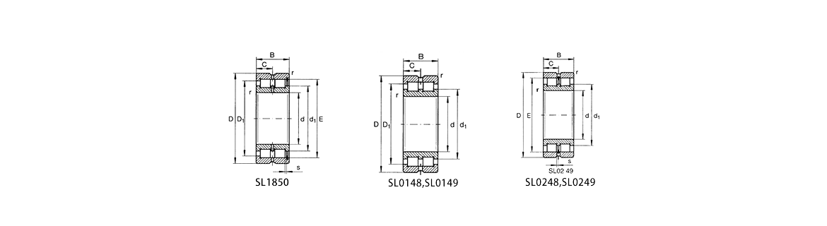 SL1850 | SL0148 | SL0149 | SL0248 | SL0249